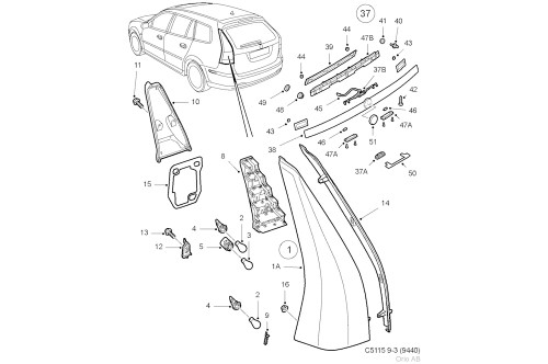 SAAB Original 12774410