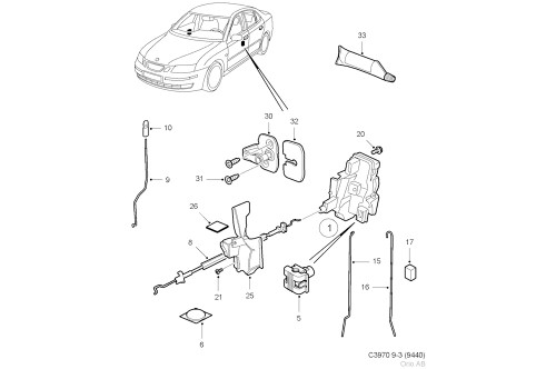 SAAB Original 12780287