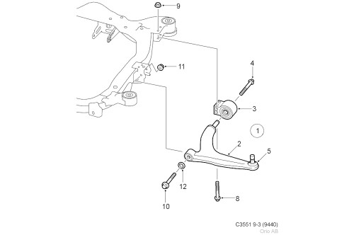 SAAB Original 12780954