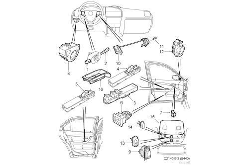 SAAB Original 12783316
