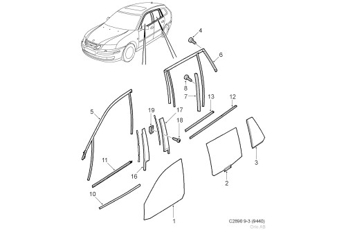 SAAB Original 12792104