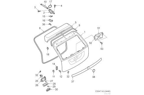 SAAB Original 12794472