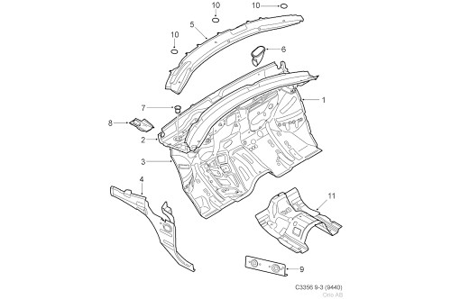 SAAB Original 12797844