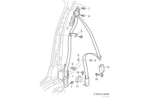 SAAB Original 12798398