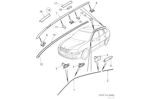 SAAB Original 12798606