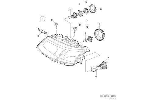 SAAB Original 12799349