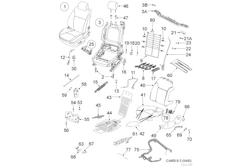 SAAB Original 12799543