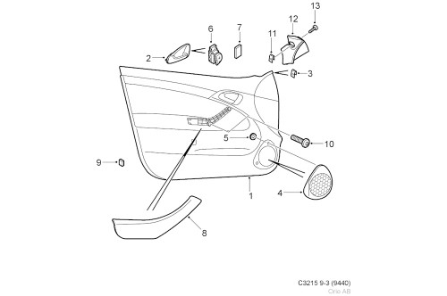 SAAB Original 12842322
