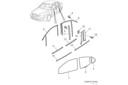 SAAB Original 12843483