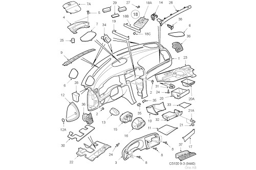 SAAB Original 12843773