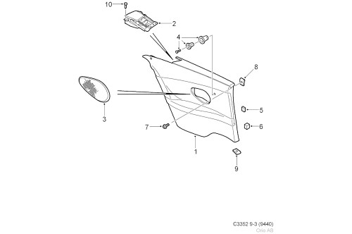 SAAB Original 12849630
