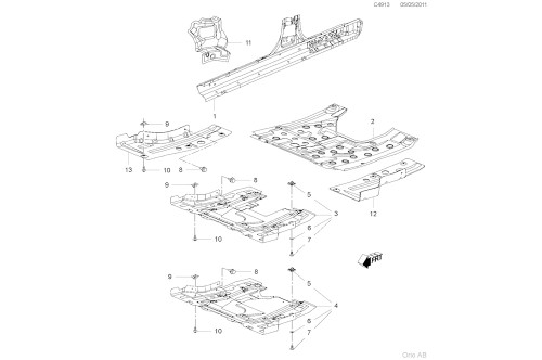 SAAB Original 13267489