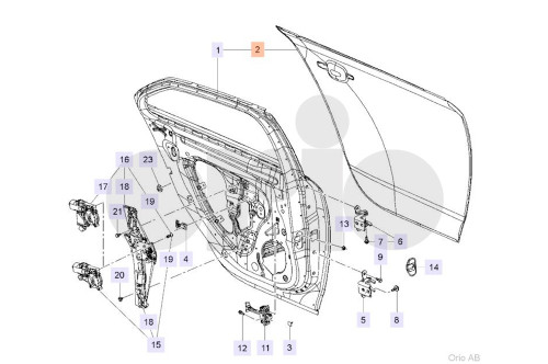 SAAB Original 13285617