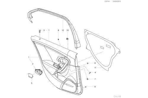 SAAB Original 13304196