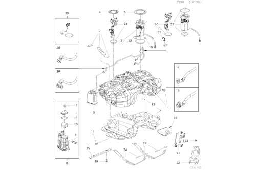 SAAB Original 13578384