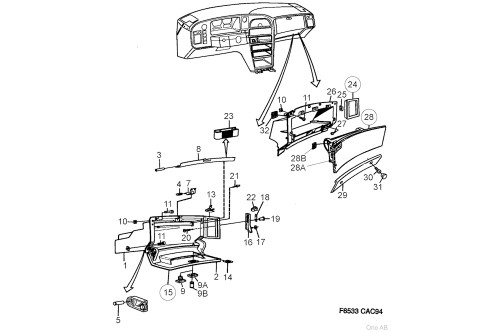 SAAB Original 30554868