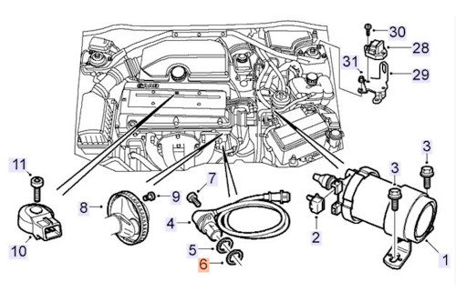 SAAB Original 32019411