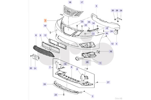 SAAB Original 32027512