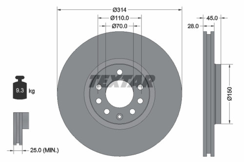 SAAB Original 32070392