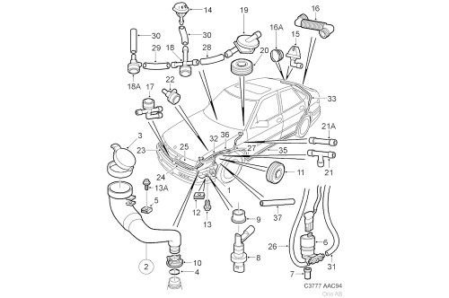 SAAB Original 90347698
