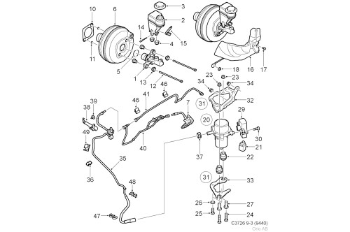 SAAB Original 90381846