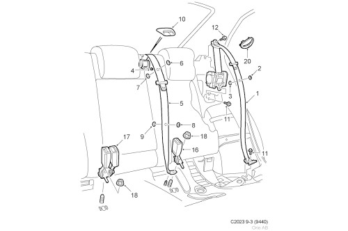 SAAB Original 93186570