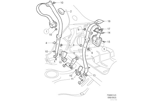 SAAB Original 93186998