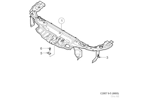 SAAB Original 93187249