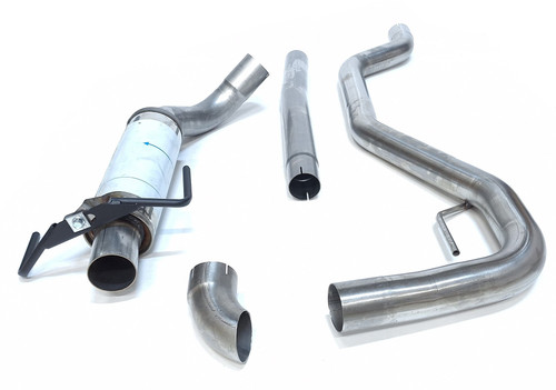 Cat-back 9-3 1.9 Diesel hidden tailpipe Maptun