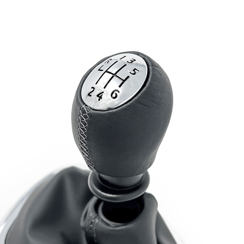 OEM Gear Shift Lever Knob & Gaiter Chrome 6 Speed Opel Vivaro B 15-