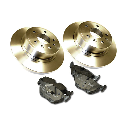Brake Kit Rear 9-5 1999- Solid Discs
