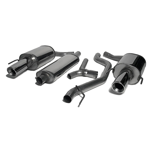 Cat-back Saab 9-3 II 58L tank twinpipe Maptun (04-13030)