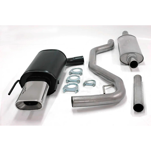 Complete Exhaust 9-3 II Aero 58L tank Maptun