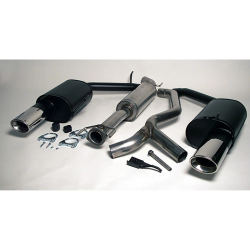 Complete Exhaust 9-5 2004-/2006- twinpipe Maptun