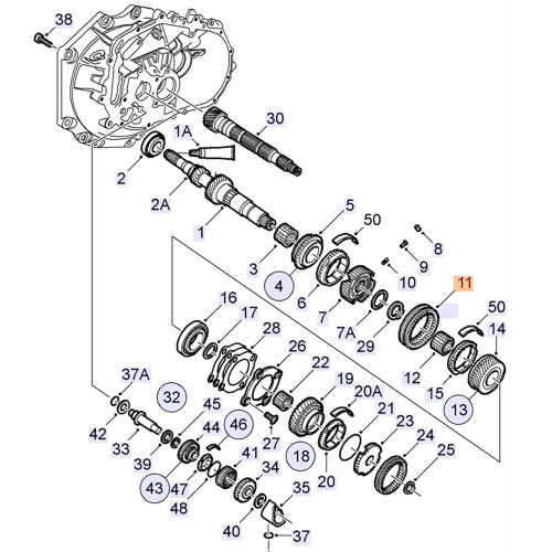 Sleeve Saab 900/9000/9-3/9-5
