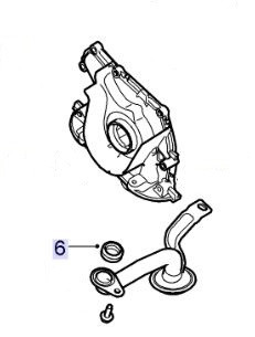 Seal Suction Pipe Oil Pump TTiD