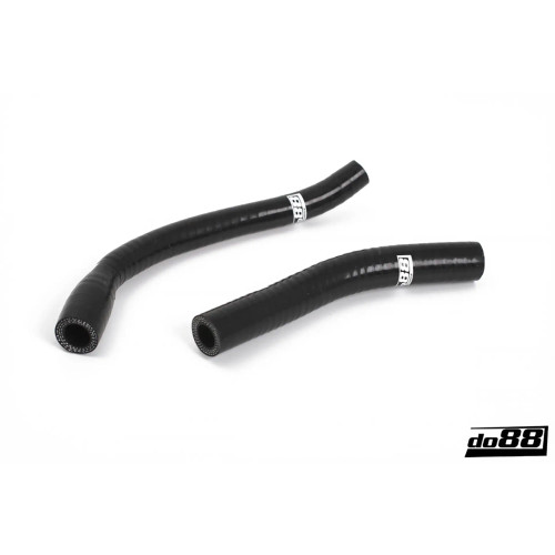 SAAB 900 Turbo 1986-1993 Throttle body preheating hoses Black