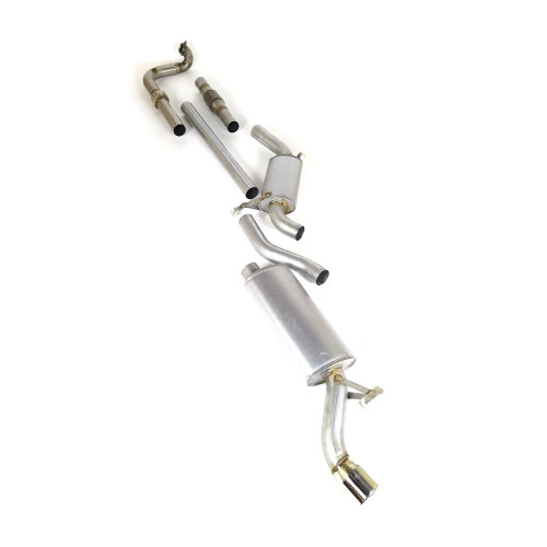 Complete Exhaust 9000 race cat 2 silencers