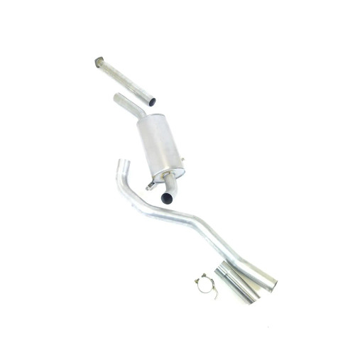 Cat-back 900 Turbo 1 silencers