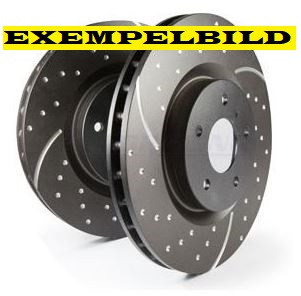 Brake Discs Front Pair 9-3 II 285mm EBC Sport
