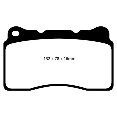 Brake Pads Front 9-5 II 355mm EBC RedStuff