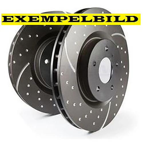 Brake Discs Rear Pair 9-4X EBC Sport