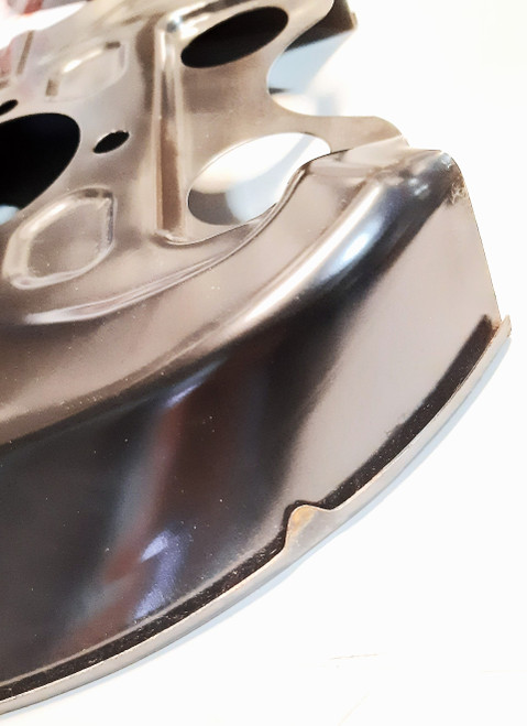 Backing Plate Rear Left 9-3 II FWD Vented Disc