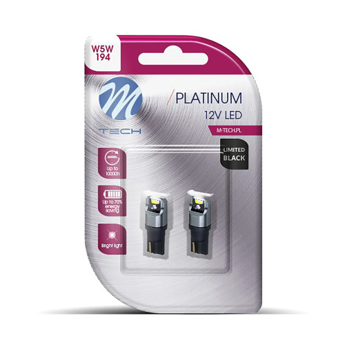 W5W LED 6000K Limited Black (Platinum)