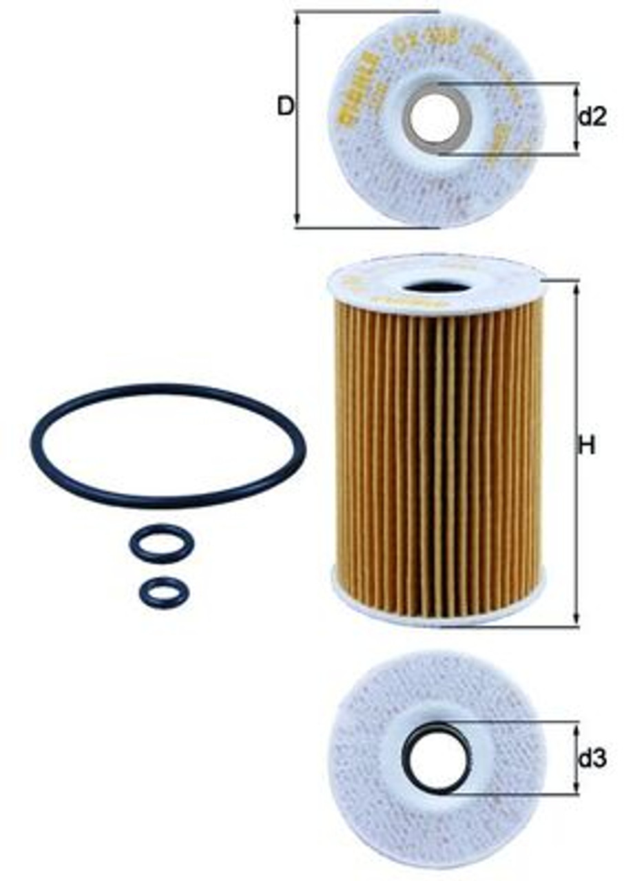Oljefilter VAG