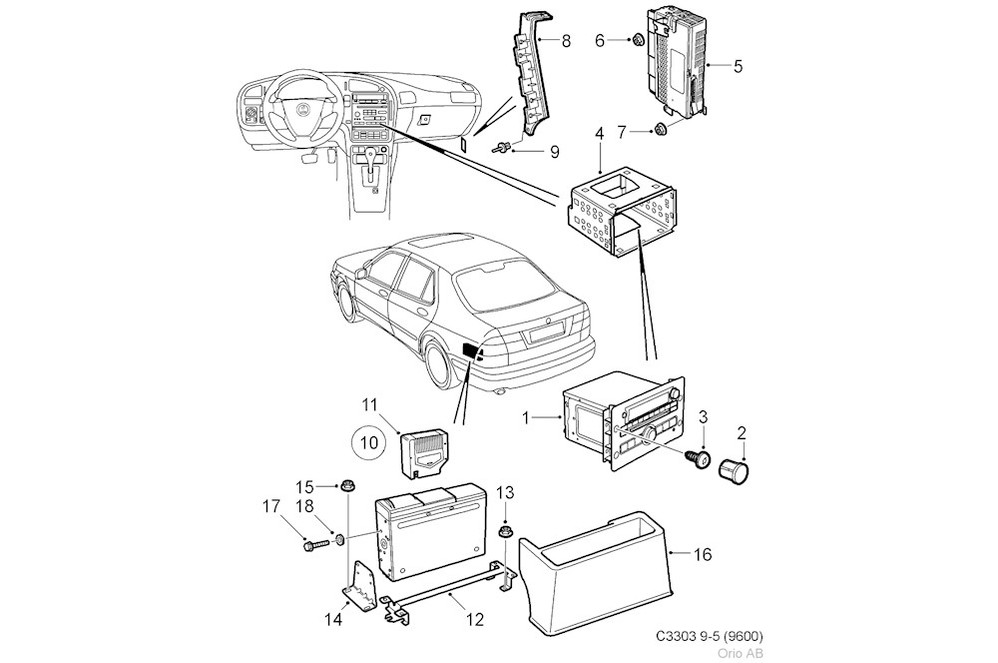 SAAB Original 12770369