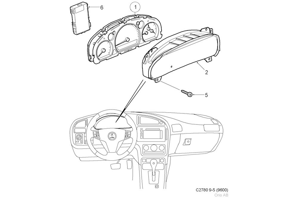 SAAB Original 12775651
