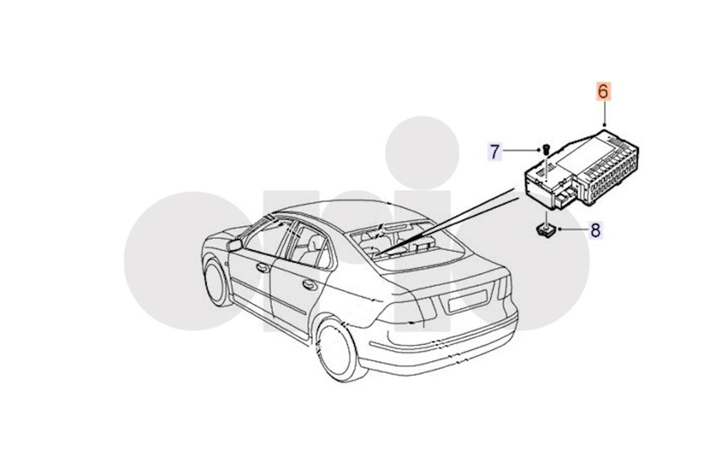 SAAB Original 32020121