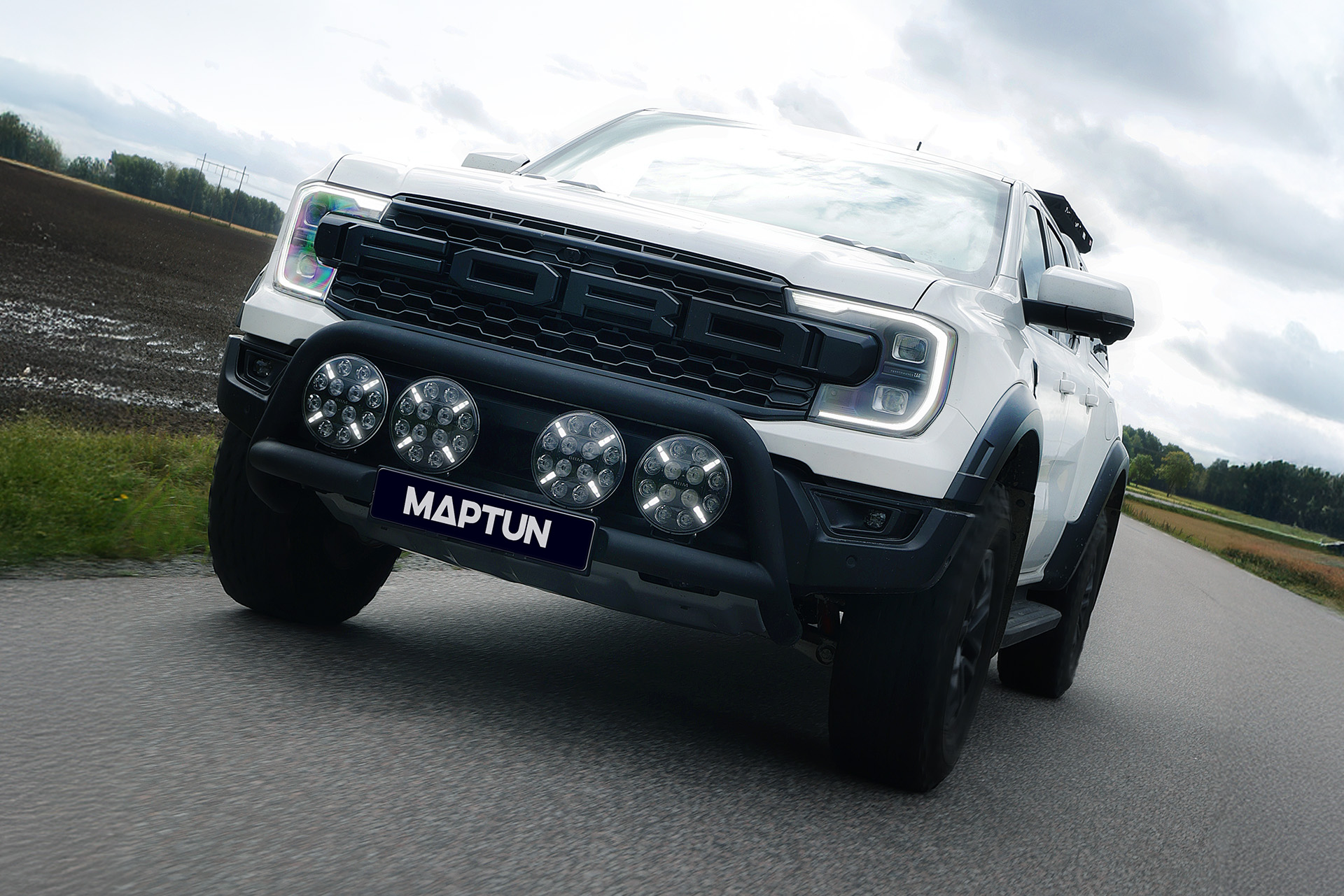Motoroptimering av Ford Ranger Raptor - Maptun