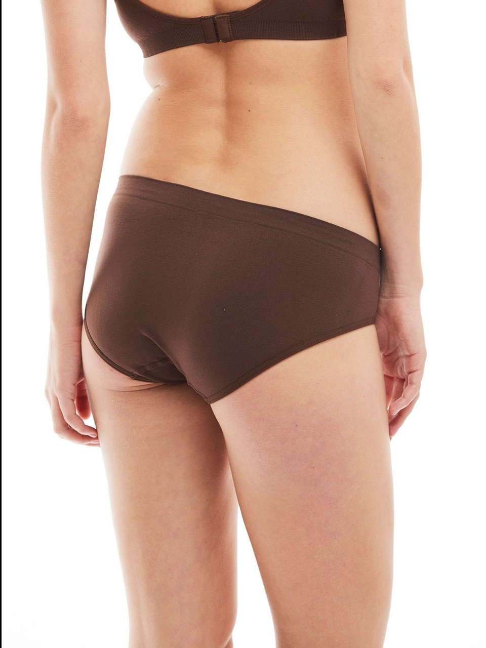  Kalon 6 Pack Women's Hipster Brief Nylon Spandex Underwear  (X-Small, 6PK Chocolate) : Clothing, Shoes & Jewelry